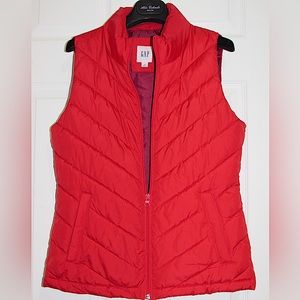 XS Gap Red Bubble Vest